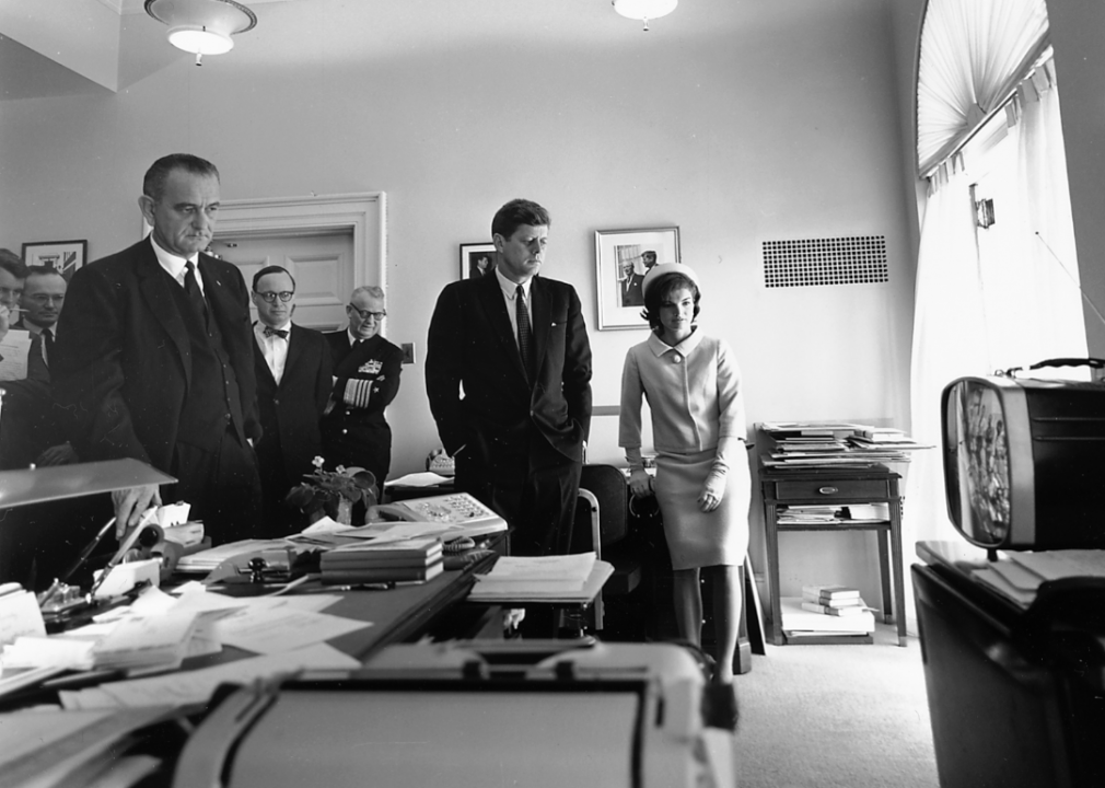 1961: Watching flight of Astronaut Shepard on television